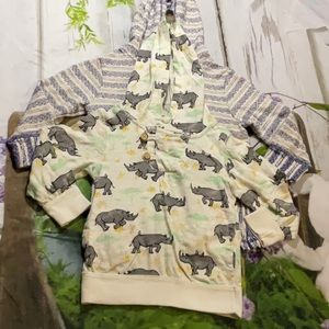 2 2T Long Sleeve Sweatshirt Hoodie Bundle